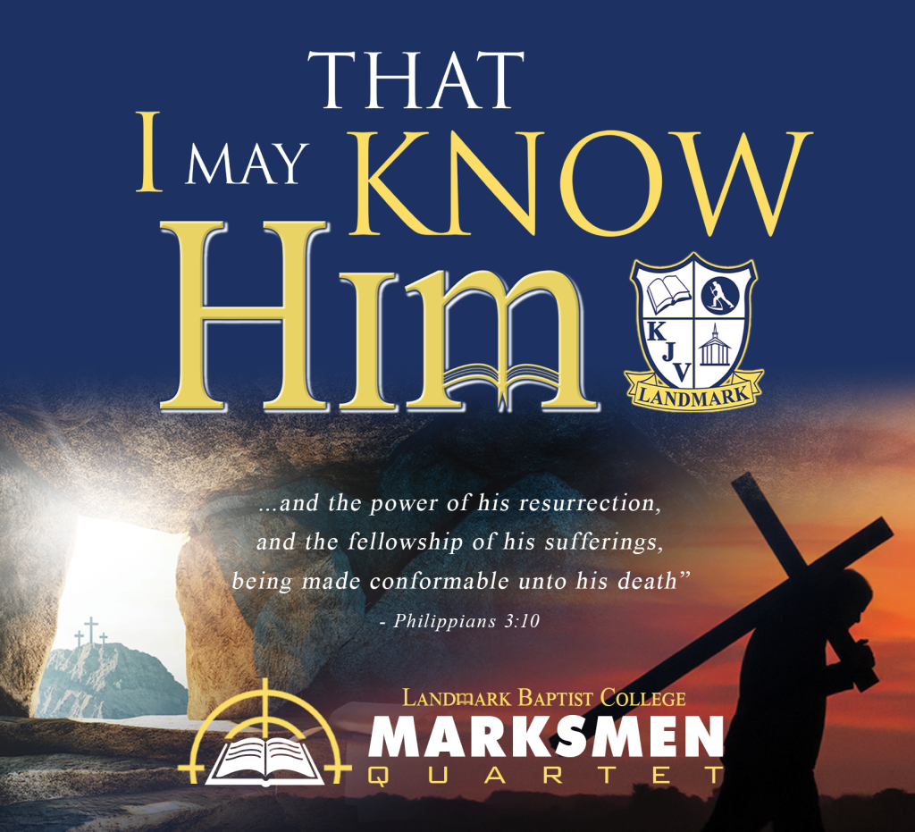 That I May Know Him - Front